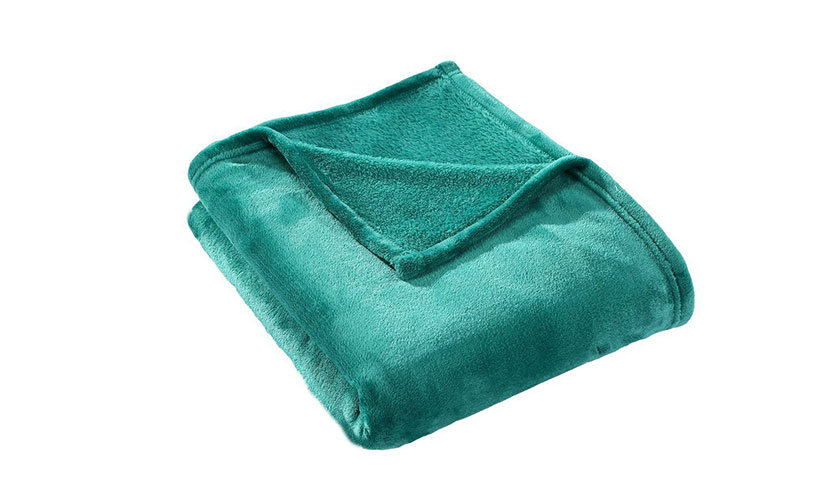 Save 52% off a Velvet Plush Throw Blanket!