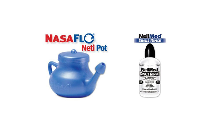 Get a FREE Sinus Rinse Bottle Kit or Neti Pot!