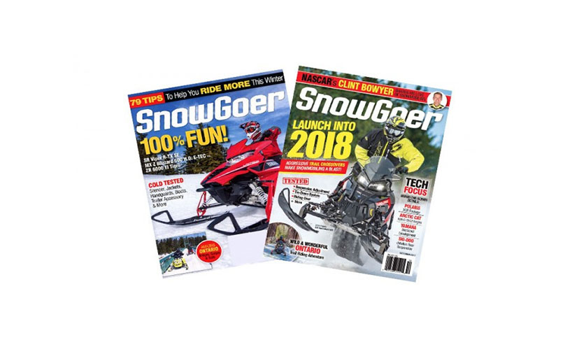 Get a FREE Subscription to Snow Goer Magazine!