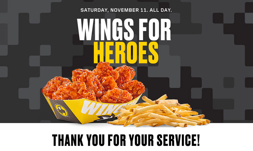 Veterans Get FREE Wings and Fries at Buffalo Wild Wings!