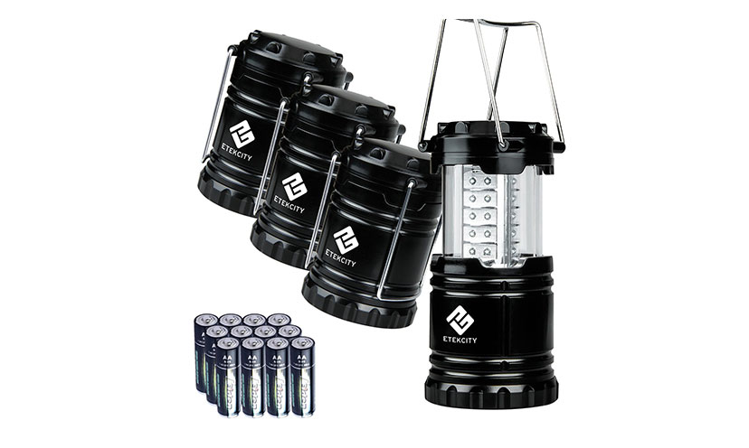 Save 63% off a Pack of Portable Outdoor Lanterns!