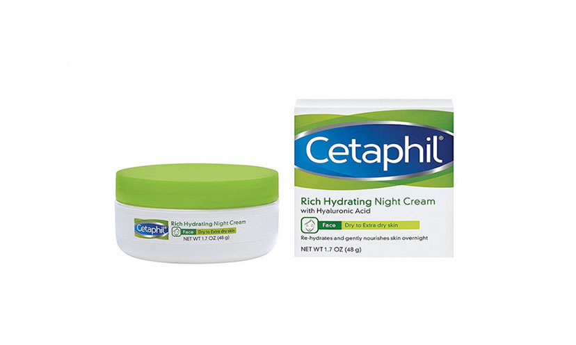Save $3.00 off Cetaphil Face Rich Hydrating Night Cream!