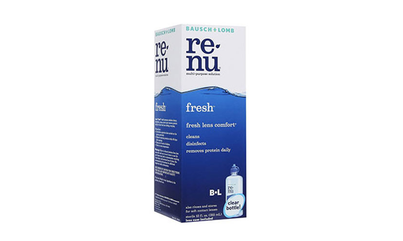 Save$2.00 off One renu Solution!