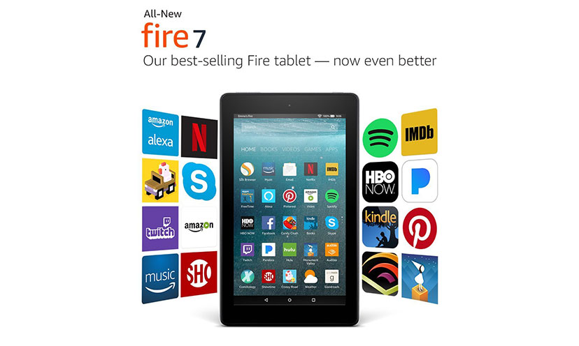 Save 40% on an Amazon Fire Tablet with Alexa!