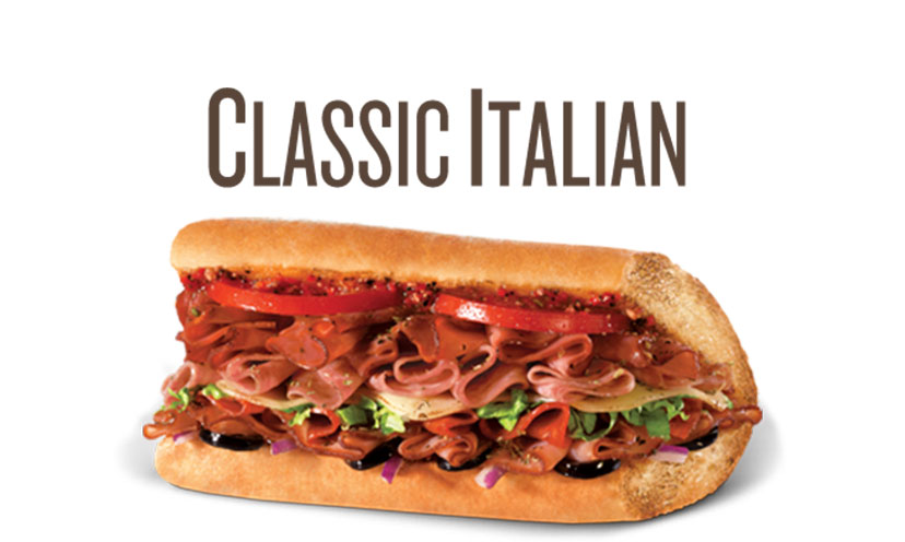 Save $2.00 on an Italian Sub at Quiznos!
