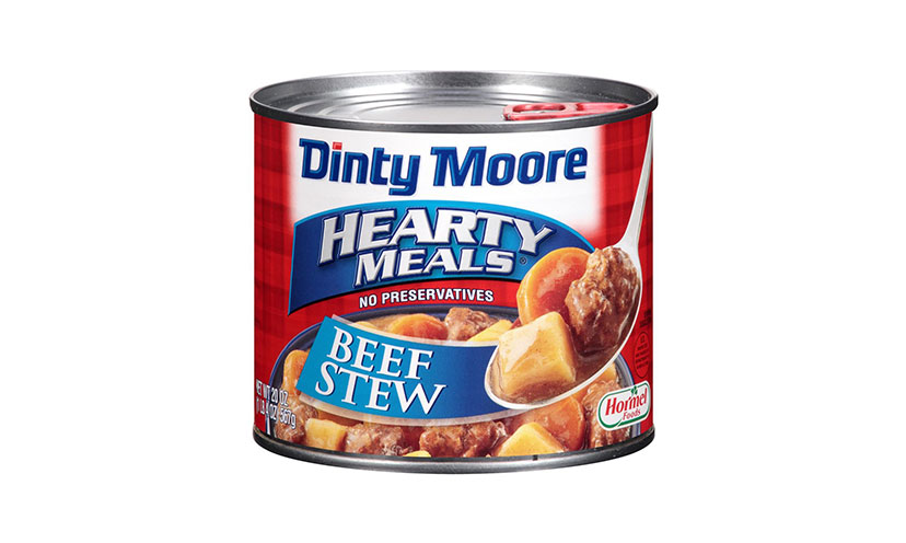 Save $1.00 on Two Dinty Moore Products!