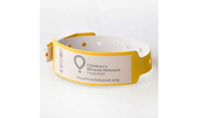 Get a FREE Children’s Hospitals Miracle Band!