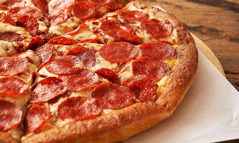 Save 50% off Menu-Priced Pizzas at Pizza Hut!