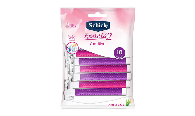 Save $3.00 on a Schick Disposable Razor Pack!