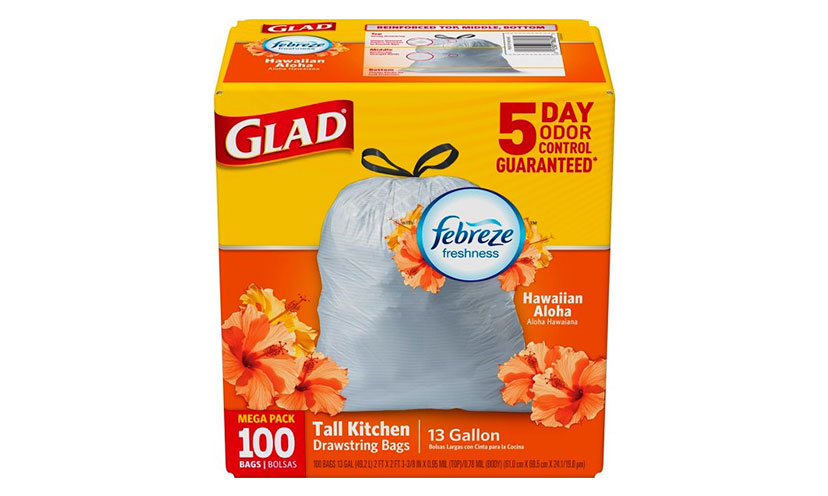 Save $3.00 on Glad Trash Bags!