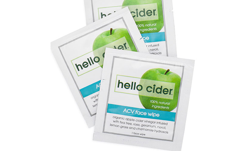 Get FREE Hello Cider Face Wipe Samples!