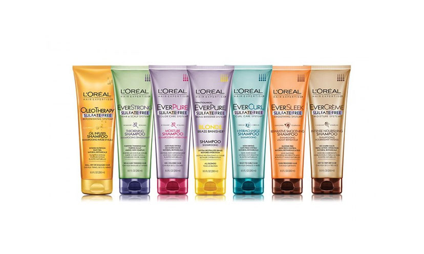 Save $2.00 off L’Oréal Paris Ever Shampoo or Conditioner!