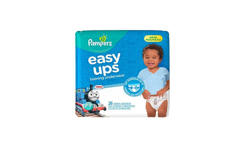 Save $1.00 off Pampers Easy Ups Training Pants!