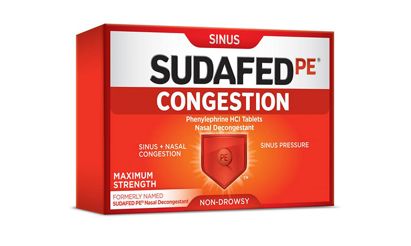 Save $1.00 on any Sudafed Product!