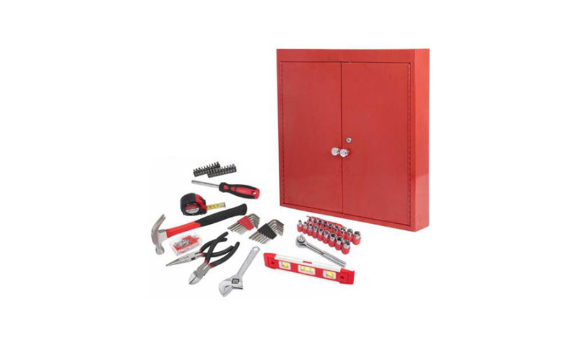 Save 63% on a Hyper Tough 151-Piece Wall Tool Kit!