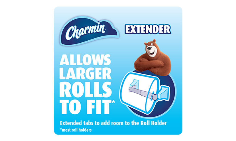Get a FREE Charmin Roll Extender!