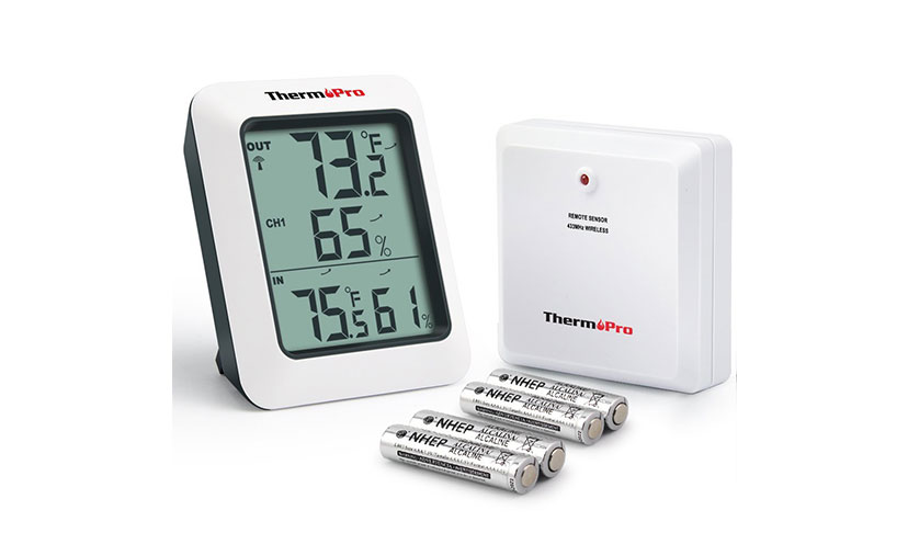 Save 63% on a Digital Indoor/Outdoor Thermometer!