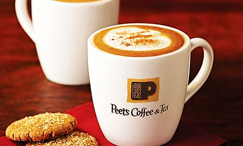 Get TWO Free Beverages from Peet’s Coffee!