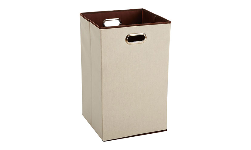 Save 50% on a Foldable Laundry Hamper!