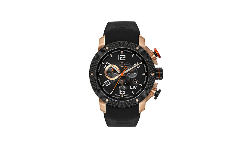Enter to Win a LIV GX1 Swiss Chrono Watch!