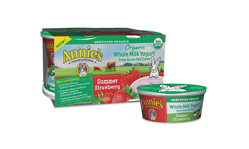 Save $0.50 on Annie’s Organic Yogurt!