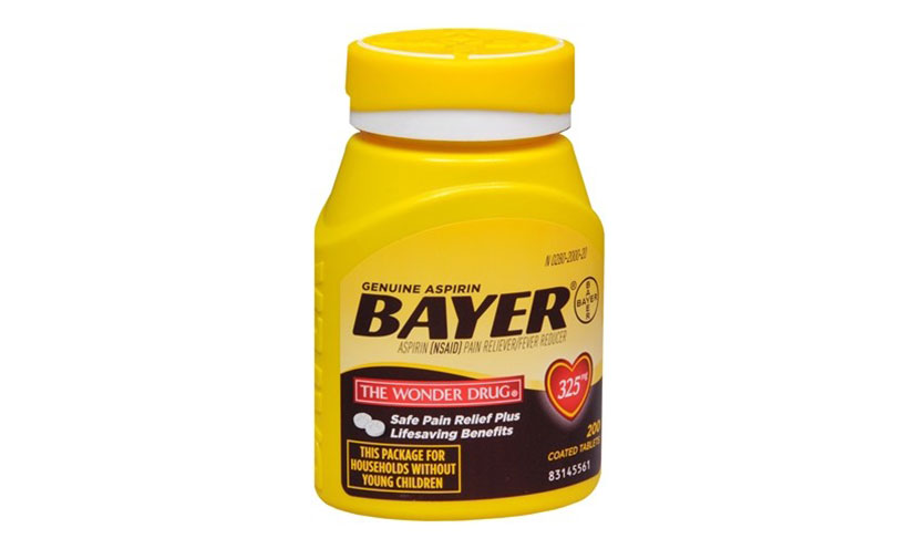 Save $1.00 on Bayer Aspirin!