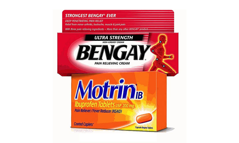 Save $1.00 on a Motrin or Bengay Product!