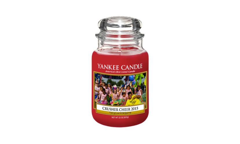 Get a FREE Personalized Photo Candle Label from Yankee Candle!