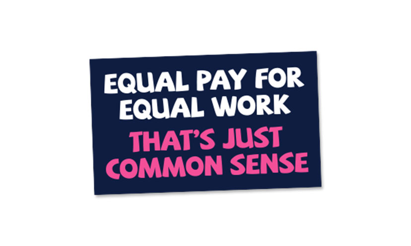 Get a FREE Equal Pay Sticker!