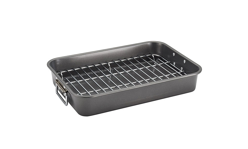 Save 70% on a Nonstick Roaster and Rack!
