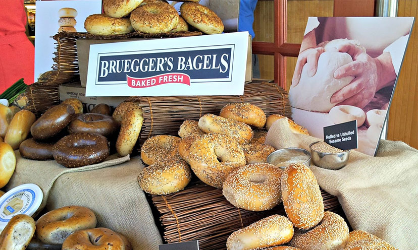 Get FREE Bagels from Bruegger’s!