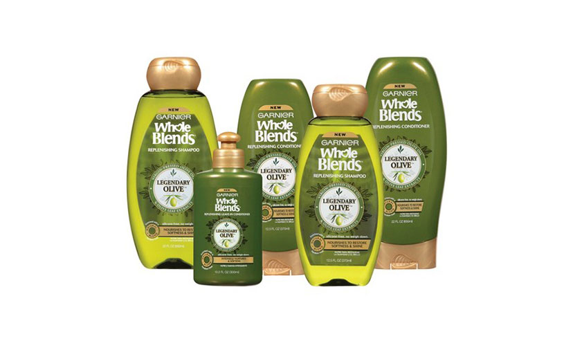 Get a FREE Sample of Garnier Legendary Olive Shampoo!