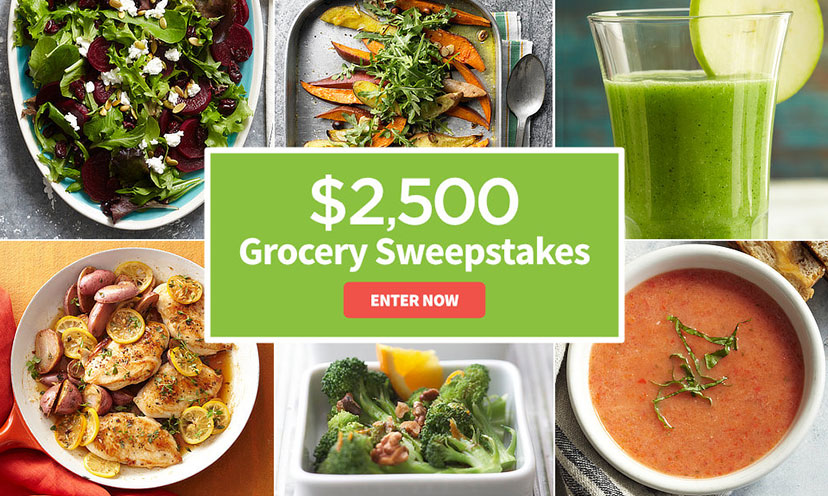 Enter to Win $2,500 in Groceries!
