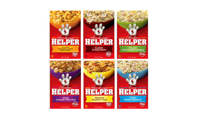 Save $0.75 on Three Boxes of Helper Products!