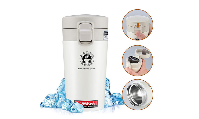 Save 64% on an Insulated Stainless Steel Beverage Bottle!