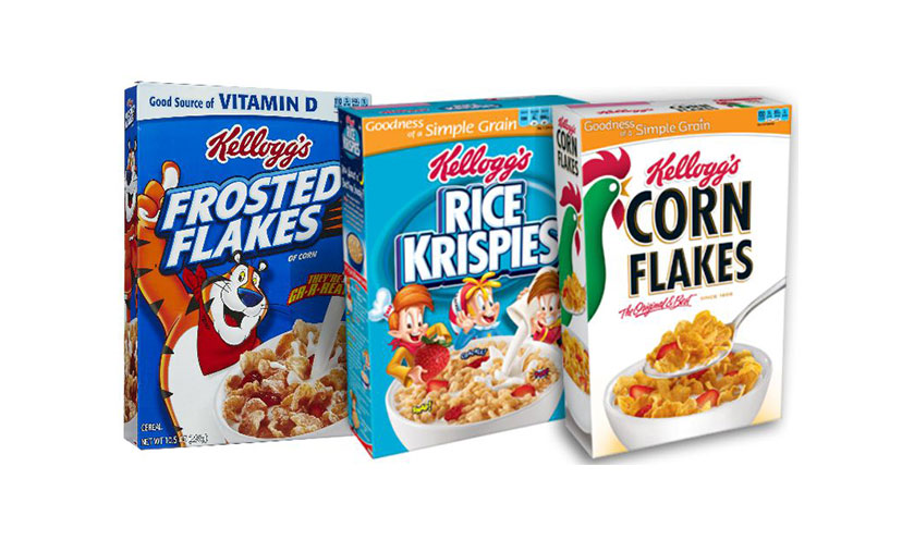 Save $1.00 off Kellogg’s Cereals!