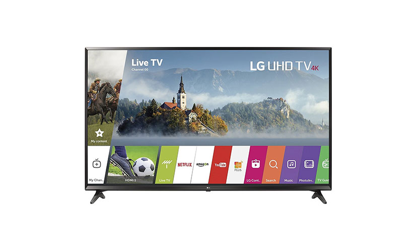 Save 43% on an LG 43-Inch 4K HDR Smart TV!