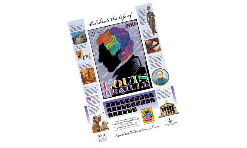 Get a FREE Louis Braille Poster!