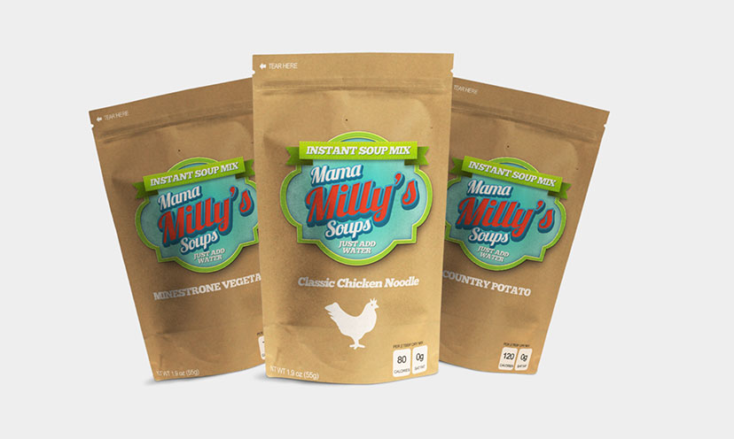 Get A FREE Sample of Mama Milly’s Soup!