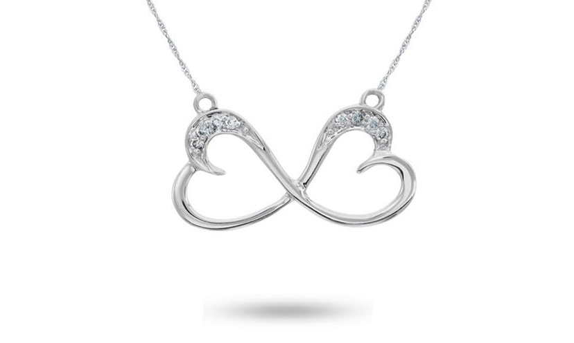 Enter to Win a Forever Heart Diamond Necklace!