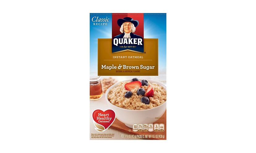 Save $1.00 on Quaker Oatmeal!