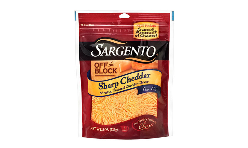 Save $1.00 on Sargento Shredded Cheese!
