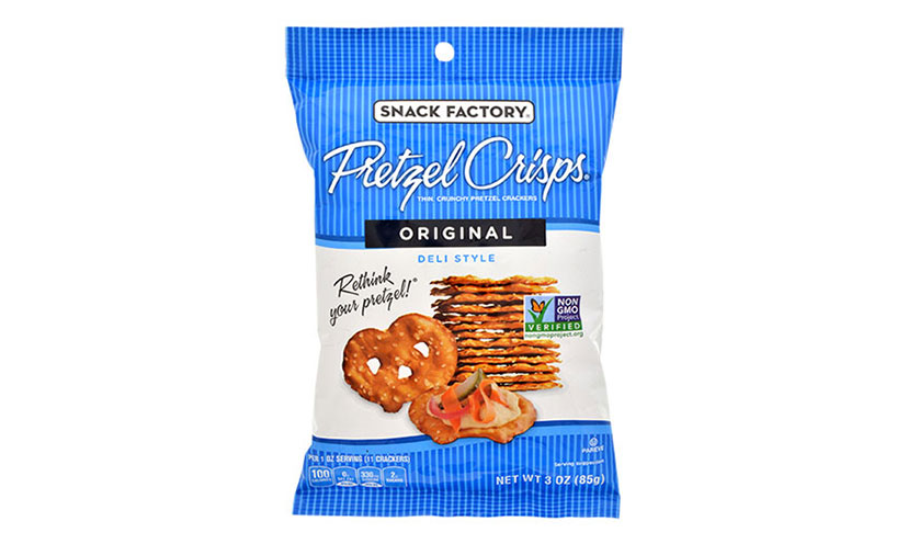Save $1.00 on Snack Factory Pretzel Crisps!