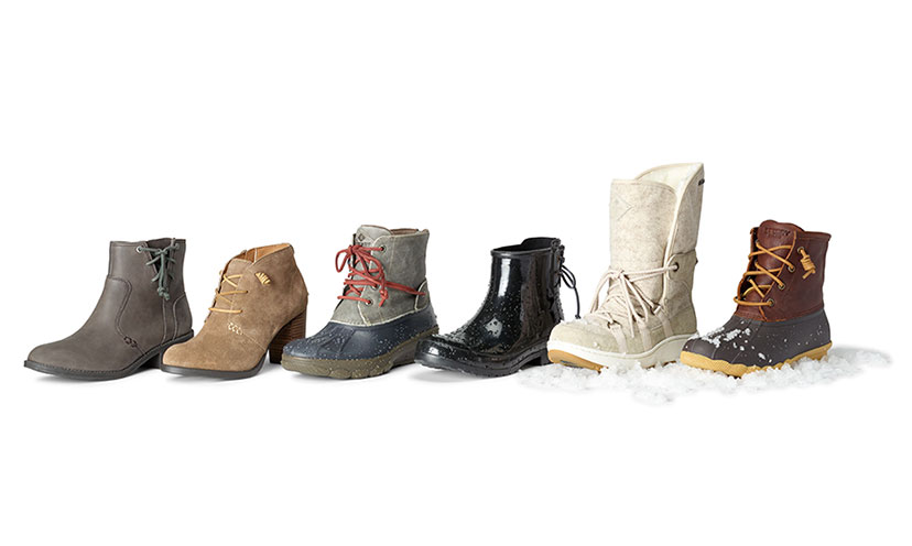 Save up to 60% on Sperry Boots!
