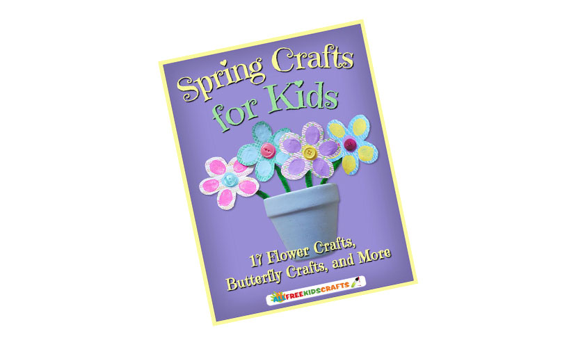Get a FREE Spring Crafts for Kids eBook!
