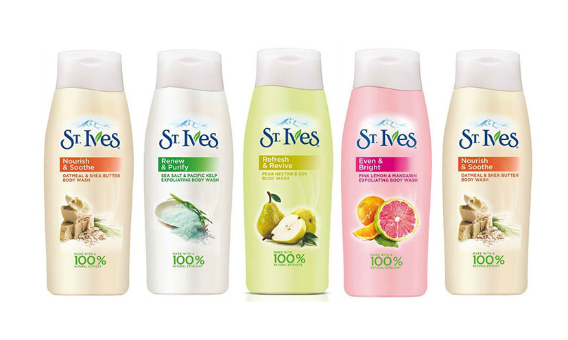 Save $0.75 on St. Ives Body Wash!
