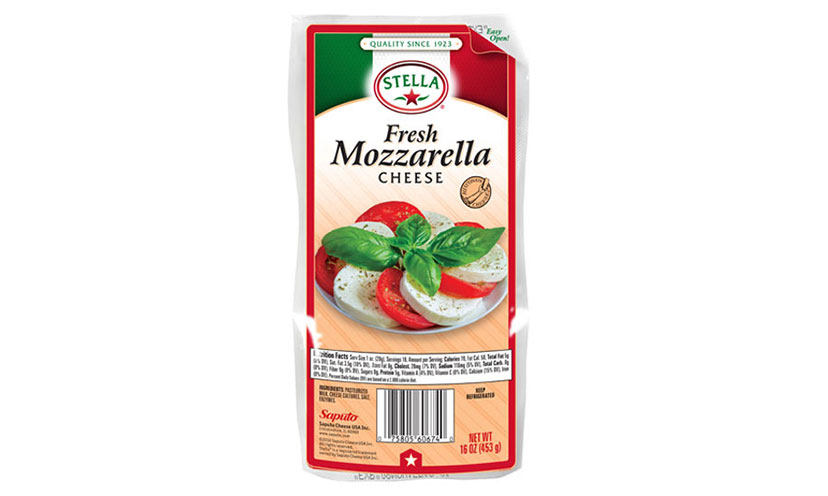 Save $0.75 on Mozzarella Cheese!