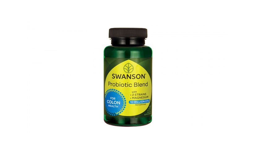 Get a FREE Bottle of Swanson Probiotic Blend!