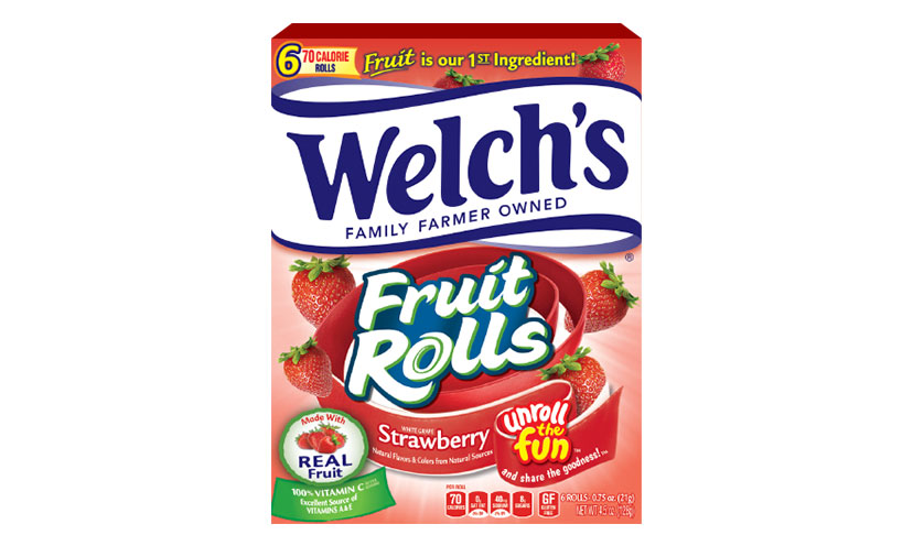Save $1.00 on Welch’s Fruit Rolls!