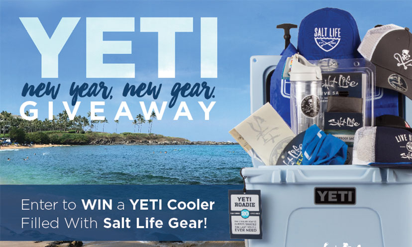 Enter to Win a YETI Cooler Filled with Salt Life Gear!